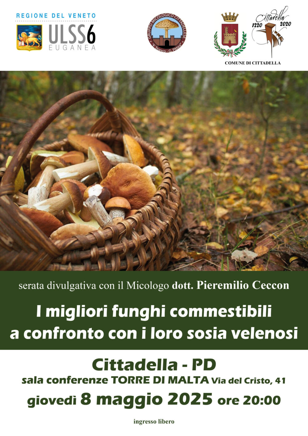 Serata informativa gruppo micologico