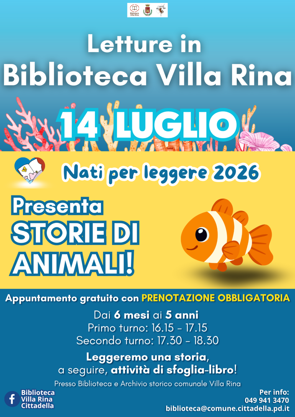 In Biblioteca: Nati per Leggere