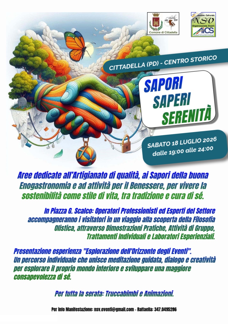 Sapori, Saperi e Serenità