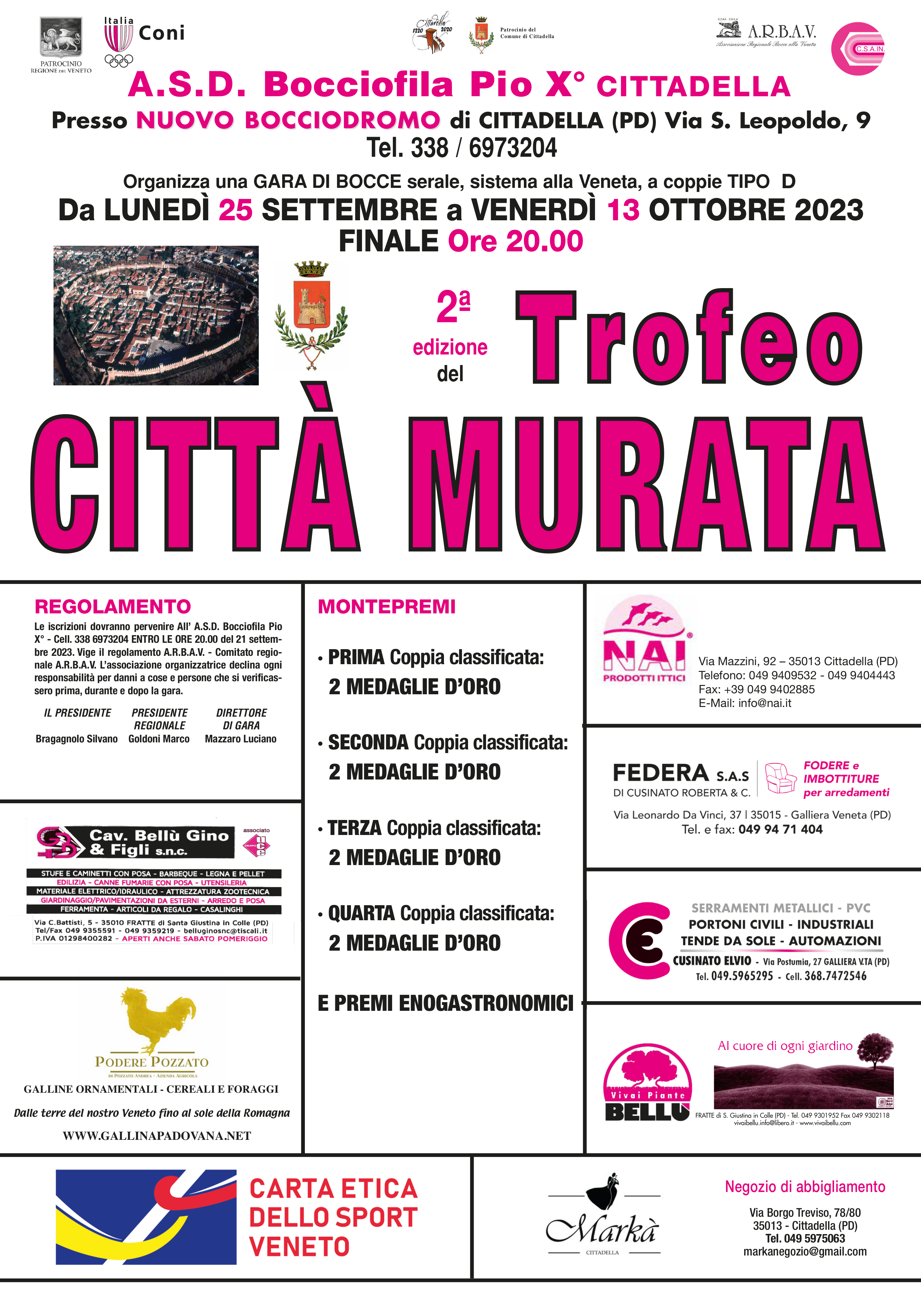 2 edizione Trofeo Citta Murata